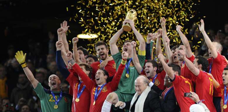 España se consagró campeón de Sudáfrica 2010
