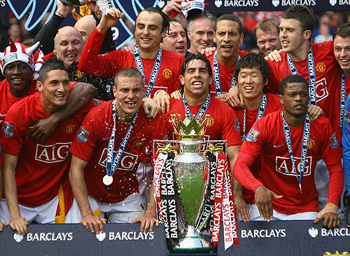 El Manchester United se consagró Tri - campeón en la Liga Inglesa 